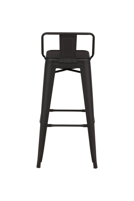 Tempe Barhocker - schwarz/Stahl - Barhocker - ALVAHOME