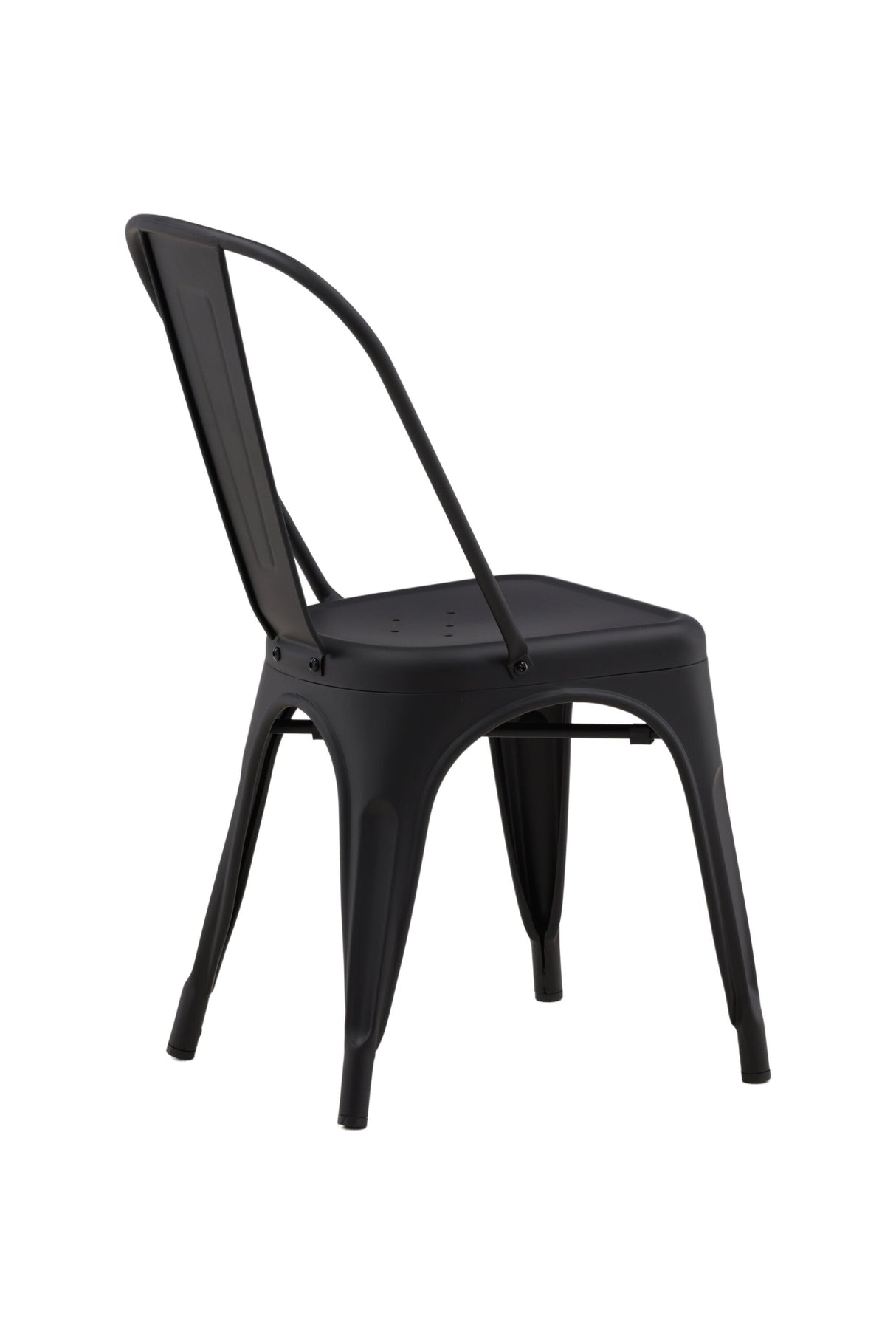 Tempe Esszimmerstuhl - schwarz/Stahl - Essstühle - ALVAHOME
