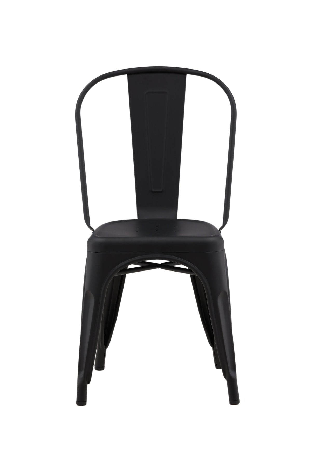 Tempe Esszimmerstuhl - schwarz/Stahl - Essstühle - ALVAHOME