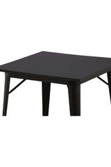 Tempe rechteckiger Esstisch - schwarz/MDF - Rechteckige Esstische - ALVAHOME