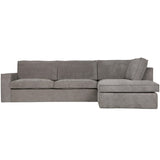 Thomas Ecksofa - grau - Ecksofas - ALVAHOME