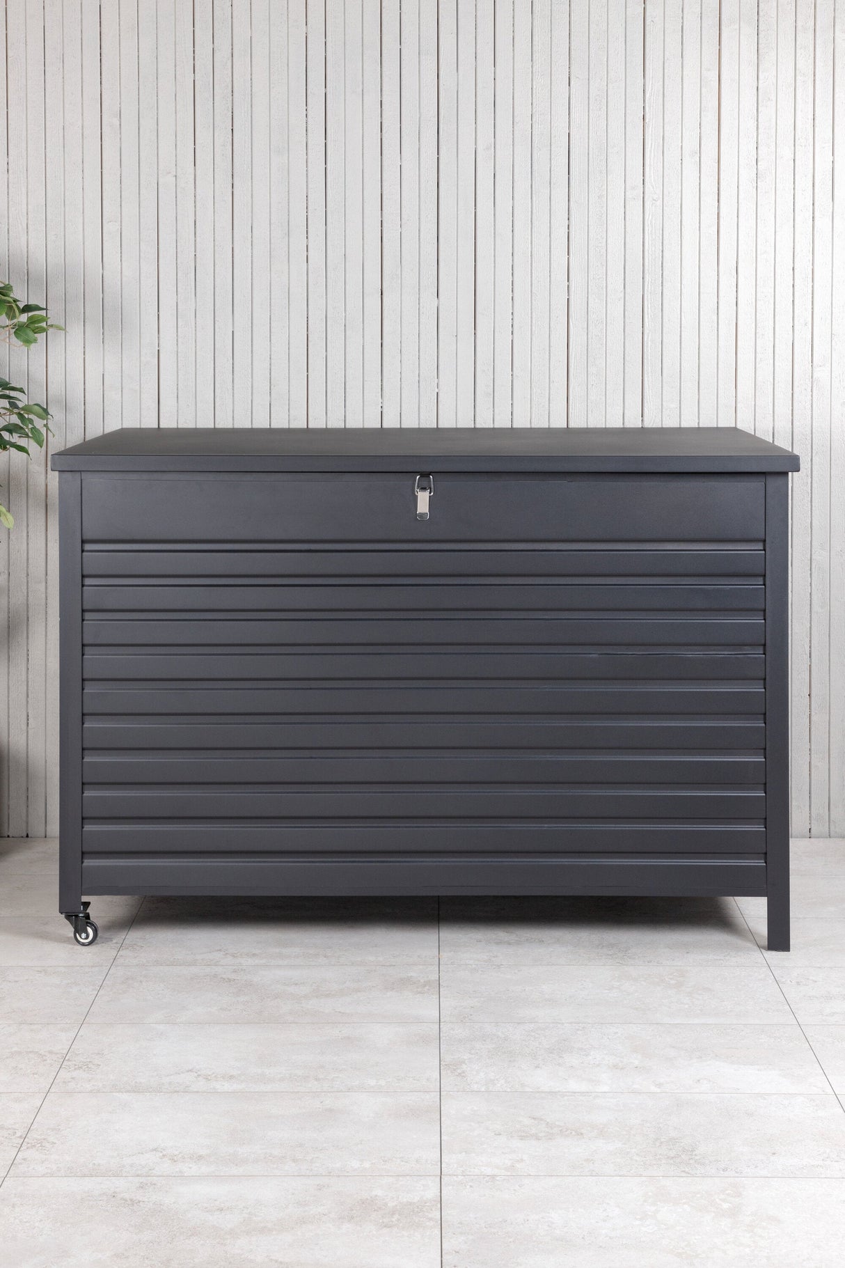Tiana Kissenbox - schwarz/Aluminum - Kissenboxen - ALVAHOME