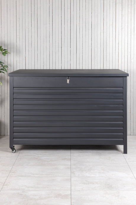 Tiana Kissenbox - schwarz/Aluminum - Kissenboxen - ALVAHOME