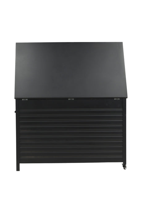 Tiana Kissenbox - schwarz/Aluminum - Kissenboxen - ALVAHOME