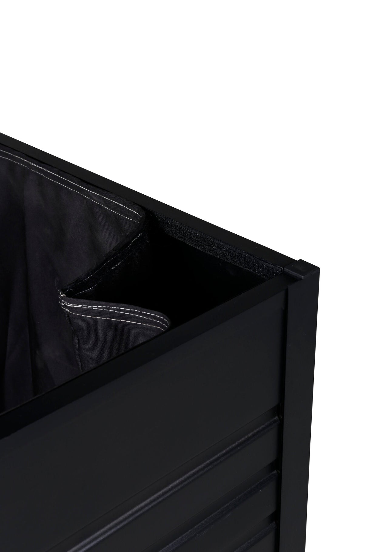Tiana Kissenbox - schwarz/Aluminum - Kissenboxen - ALVAHOME