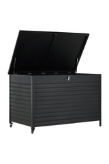 Tiana Kissenbox - schwarz/Aluminum - Kissenboxen - ALVAHOME