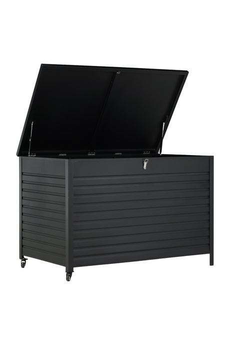 Tiana Kissenbox - schwarz/Aluminum - Kissenboxen - ALVAHOME