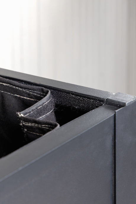 Tiana Kissenbox - schwarz/Aluminum - Kissenboxen - ALVAHOME