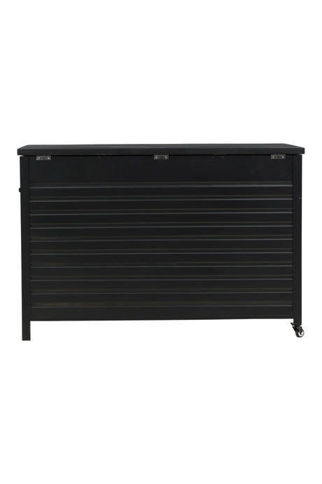 Tiana Kissenbox - schwarz/Aluminum - Kissenboxen - ALVAHOME