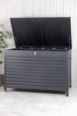 Tiana Kissenbox - schwarz/Aluminum - Kissenboxen - ALVAHOME