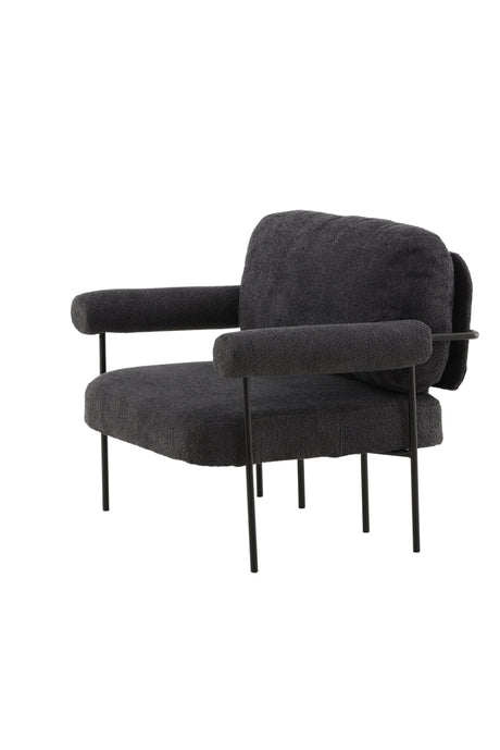 Tillberga x Josefin Lustig Sessel - dunkelgrau/Bouclé - Sessel - ALVAHOME