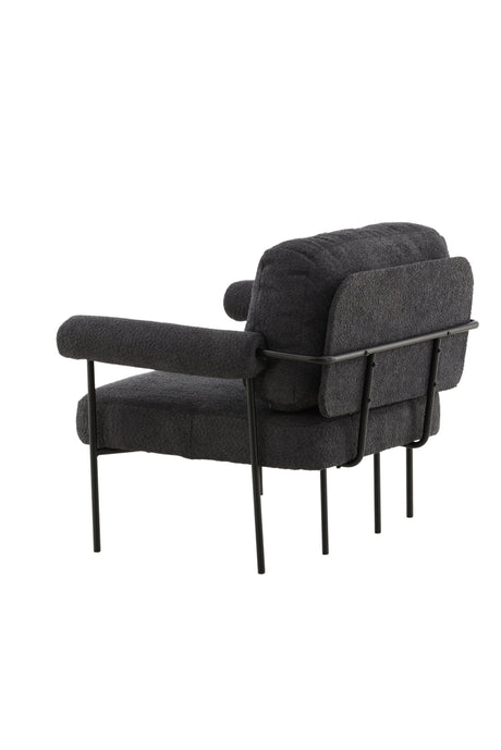 Tillberga x Josefin Lustig Sessel - dunkelgrau/Bouclé - Sessel - ALVAHOME