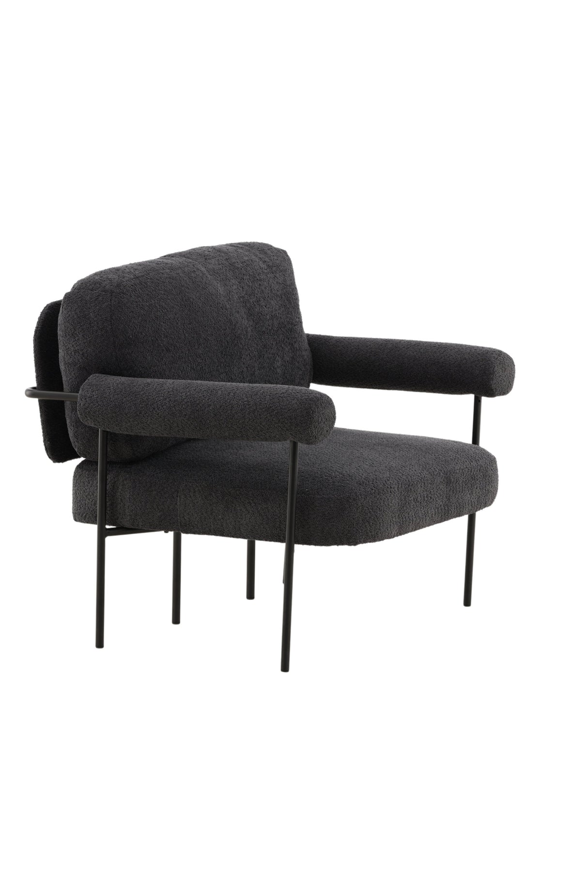 Tillberga x Josefin Lustig Sessel - dunkelgrau/Bouclé - Sessel - ALVAHOME