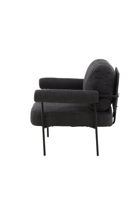 Tillberga x Josefin Lustig Sessel - dunkelgrau/Bouclé - Sessel - ALVAHOME