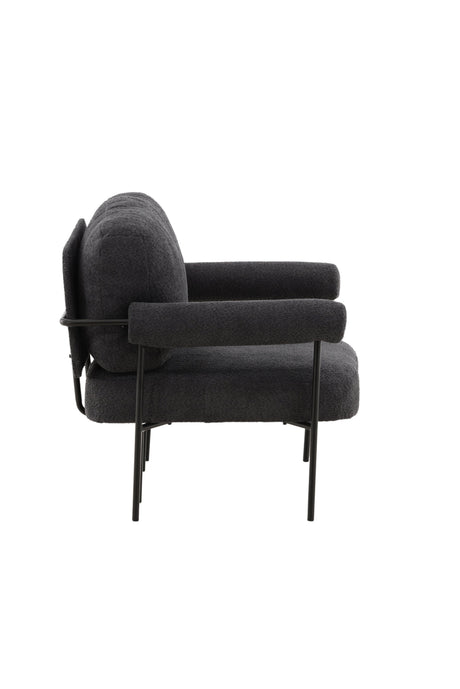 Tillberga x Josefin Lustig Sessel - dunkelgrau/Bouclé - Sessel - ALVAHOME