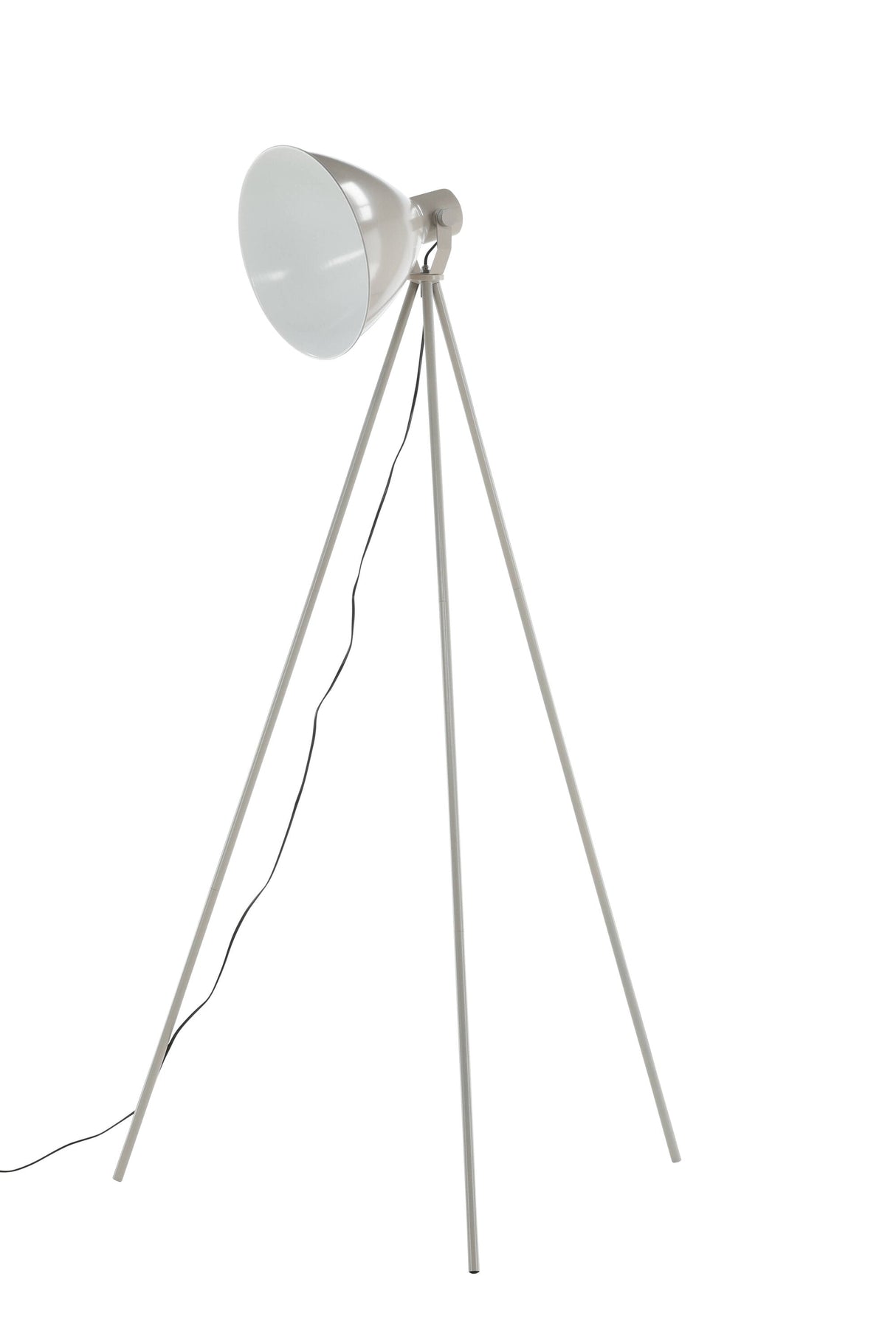 Tiv Stehlampe - beige/Stahl - Stehlampen - ALVAHOME