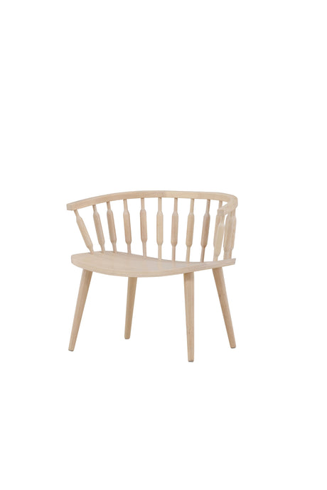 Tjärnö Sessel - white - wash/Gummiholz - Sessel - ALVAHOME