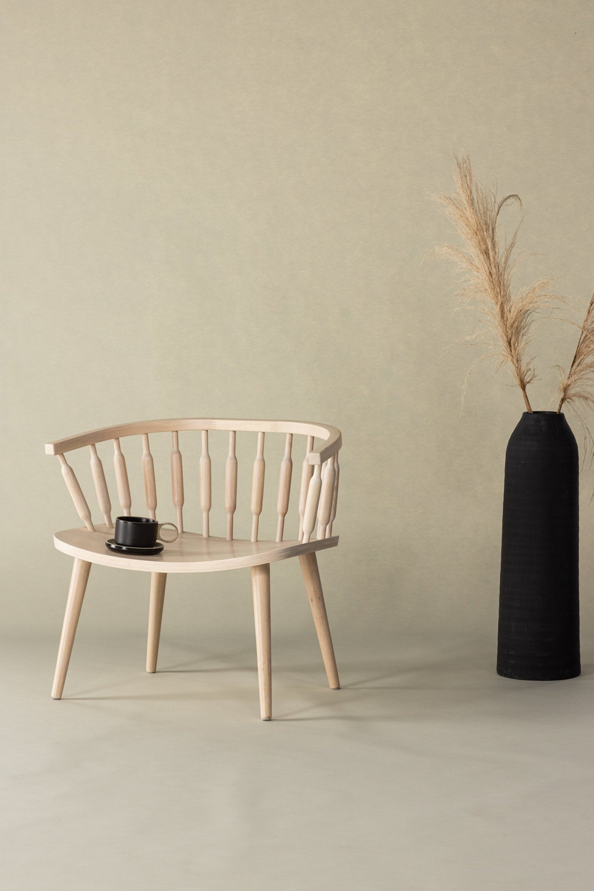 Tjärnö Sessel - white - wash/Gummiholz - Sessel - ALVAHOME