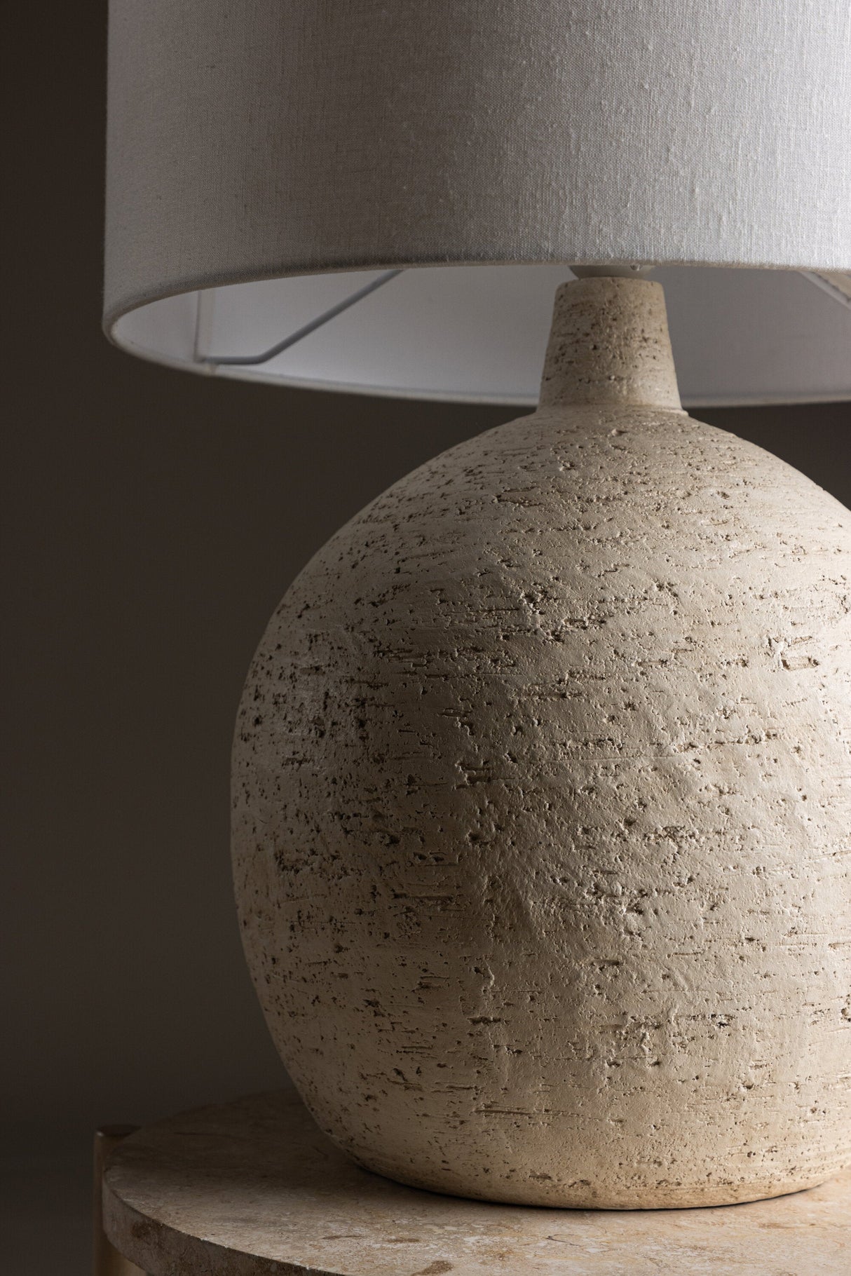 Tjörn Tischlampe - weiß/Terracotta - Tischlampen - ALVAHOME
