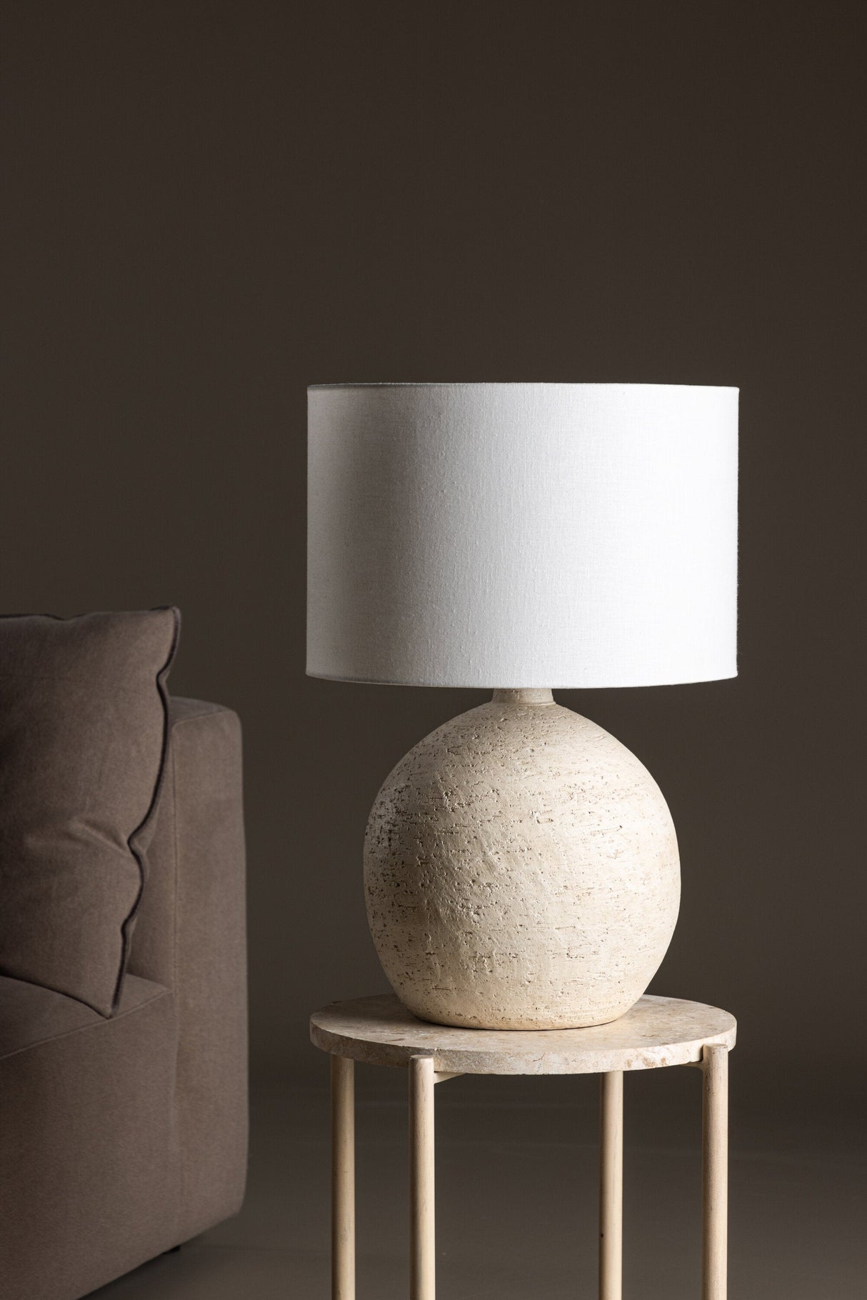 Tjörn Tischlampe - weiß/Terracotta - Tischlampen - ALVAHOME