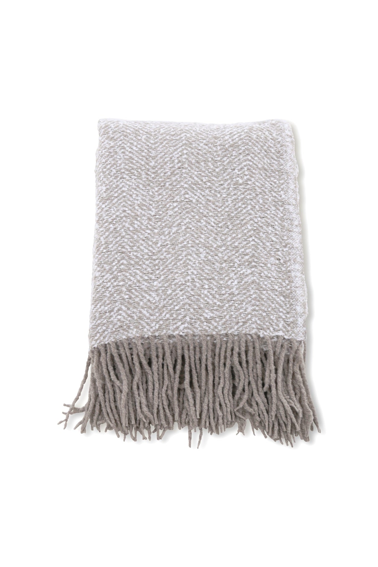 Toby Decke - hellgrau/Polyester - Decken - ALVAHOME