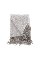 Toby Decke - hellgrau/Polyester - Decken - ALVAHOME