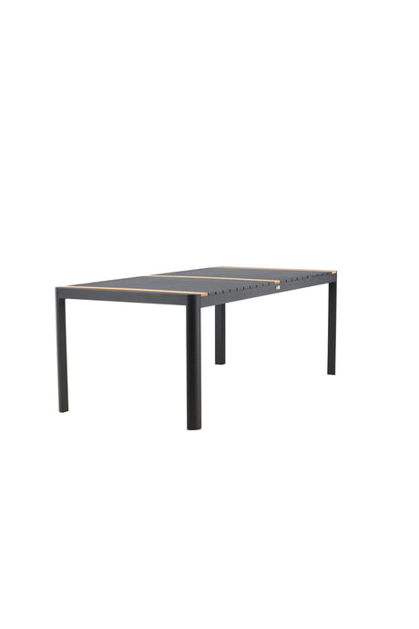 Togo Outdoor - Esstisch rechteckig - schwarz/Aluminum - Outdoor - Esstische (rechteckig) - ALVAHOME