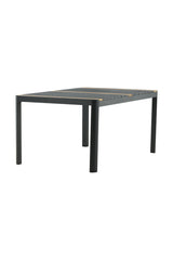 Togo Outdoor - Esstisch rechteckig - schwarz/Aluminum - Outdoor - Esstische (rechteckig) - ALVAHOME