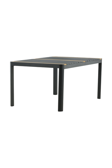 Togo Outdoor - Esstisch rechteckig - schwarz/Aluminum - Outdoor - Esstische (rechteckig) - ALVAHOME