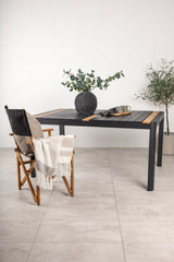 Togo Outdoor - Esstisch rechteckig - schwarz/Aluminum - Outdoor - Esstische (rechteckig) - ALVAHOME