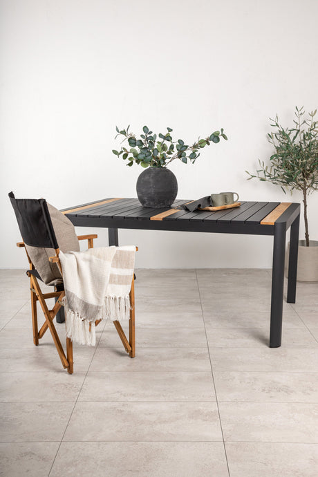 Togo Outdoor - Esstisch rechteckig - schwarz/Aluminum - Outdoor - Esstische (rechteckig) - ALVAHOME