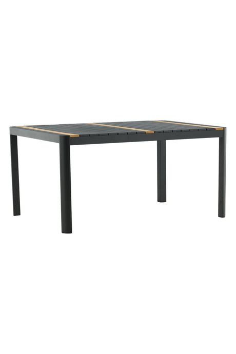Togo Outdoor - Esstisch rechteckig - schwarz/Aluminum - Outdoor - Esstische (rechteckig) - ALVAHOME