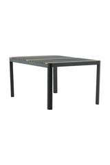 Togo Outdoor - Esstisch rechteckig - schwarz/Aluminum - Outdoor - Esstische (rechteckig) - ALVAHOME
