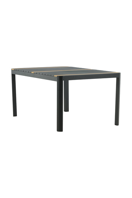 Togo Outdoor - Esstisch rechteckig - schwarz/Aluminum - Outdoor - Esstische (rechteckig) - ALVAHOME