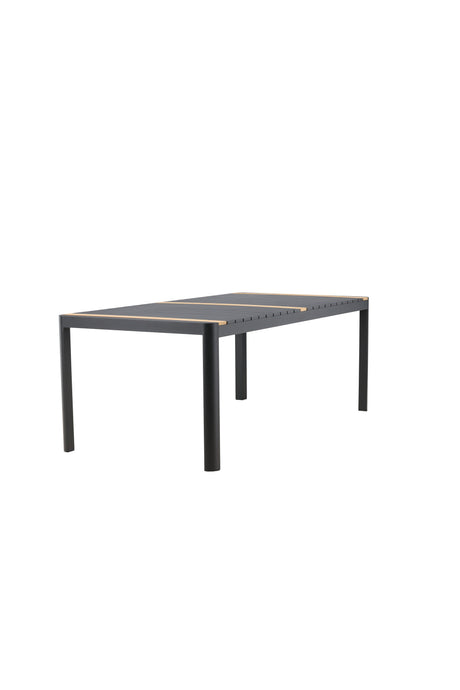 Togo Outdoor - Esstisch rechteckig - schwarz/Aluminum - Outdoor - Esstische (rechteckig) - ALVAHOME