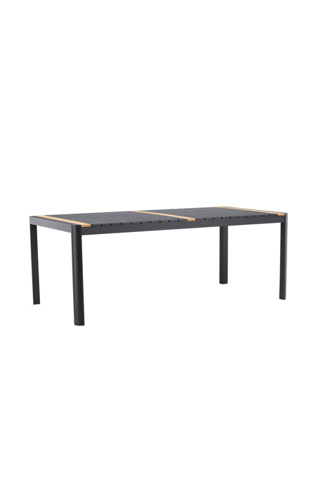 Togo Outdoor - Esstisch rechteckig - schwarz/Aluminum - Outdoor - Esstische (rechteckig) - ALVAHOME