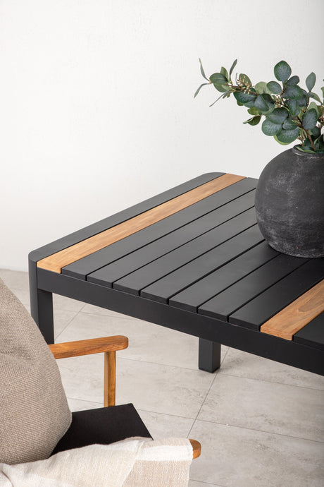 Togo Outdoor - Esstisch rechteckig - schwarz/Aluminum - Outdoor - Esstische (rechteckig) - ALVAHOME