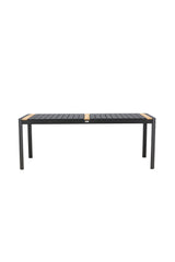 Togo Outdoor - Esstisch rechteckig - schwarz/Aluminum - Outdoor - Esstische (rechteckig) - ALVAHOME