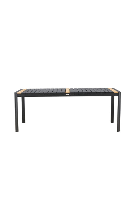 Togo Outdoor - Esstisch rechteckig - schwarz/Aluminum - Outdoor - Esstische (rechteckig) - ALVAHOME
