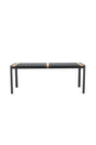 Togo Outdoor - Esstisch rechteckig - schwarz/Aluminum - Outdoor - Esstische (rechteckig) - ALVAHOME