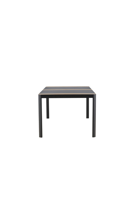 Togo Outdoor - Esstisch rechteckig - schwarz/Aluminum - Outdoor - Esstische (rechteckig) - ALVAHOME