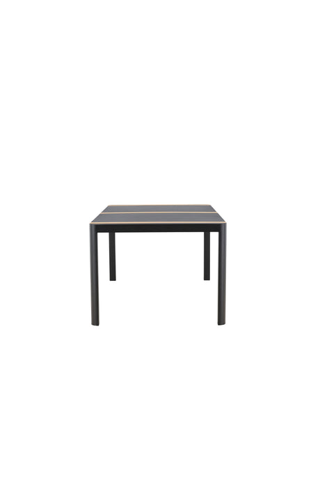 Togo Outdoor - Esstisch rechteckig - schwarz/Aluminum - Outdoor - Esstische (rechteckig) - ALVAHOME