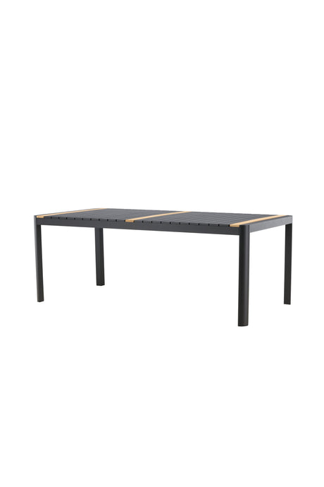 Togo Outdoor - Esstisch rechteckig - schwarz/Aluminum - Outdoor - Esstische (rechteckig) - ALVAHOME