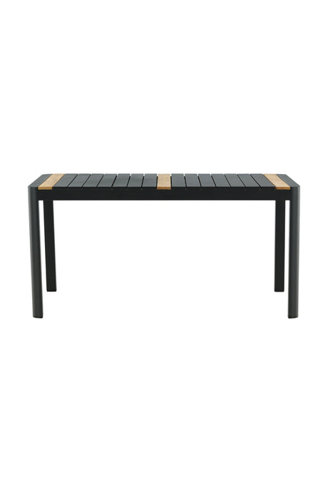 Togo Outdoor - Esstisch rechteckig - schwarz/Aluminum - Outdoor - Esstische (rechteckig) - ALVAHOME