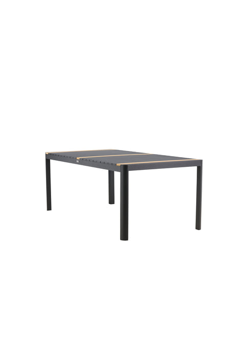 Togo Outdoor - Esstisch rechteckig - schwarz/Aluminum - Outdoor - Esstische (rechteckig) - ALVAHOME