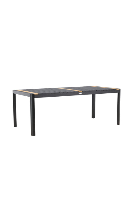 Togo Outdoor - Esstisch rechteckig - schwarz/Aluminum - Outdoor - Esstische (rechteckig) - ALVAHOME