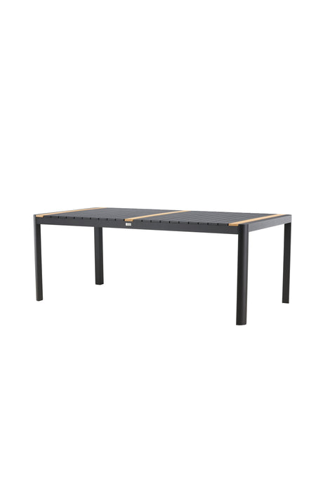 Togo Outdoor - Esstisch rechteckig - schwarz/Aluminum - Outdoor - Esstische (rechteckig) - ALVAHOME