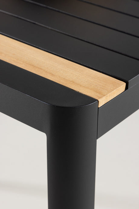 Togo Outdoor - Esstisch rechteckig - schwarz/Aluminum - Outdoor - Esstische (rechteckig) - ALVAHOME
