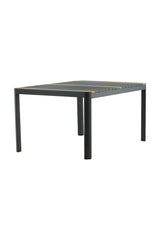 Togo Outdoor - Esstisch rechteckig - schwarz/Aluminum - Outdoor - Esstische (rechteckig) - ALVAHOME