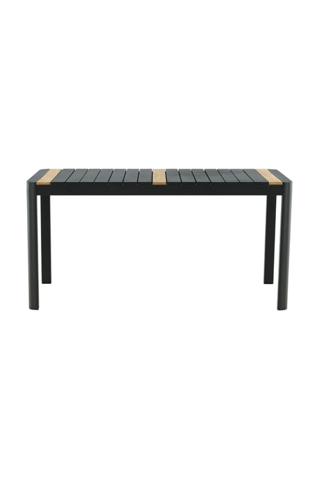 Togo Outdoor - Esstisch rechteckig - schwarz/Aluminum - Outdoor - Esstische (rechteckig) - ALVAHOME
